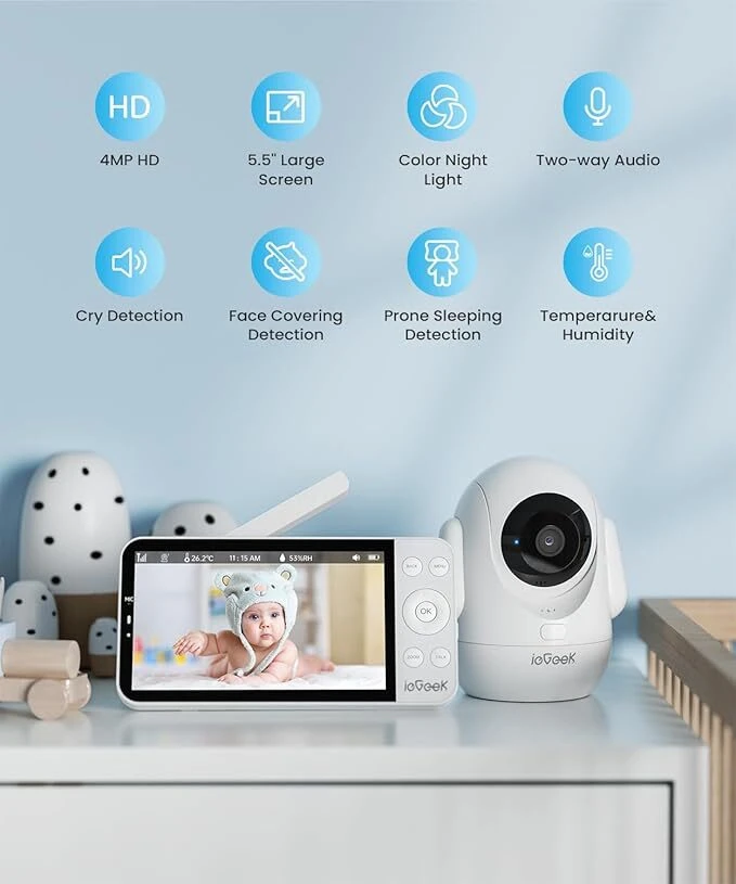 VIDEO BABY MONITOR SYSTEM