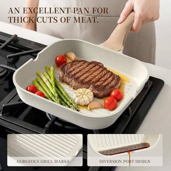 ceramic-coated cookware set – Medomax