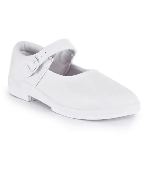 school ladies shoes white color - Image 5