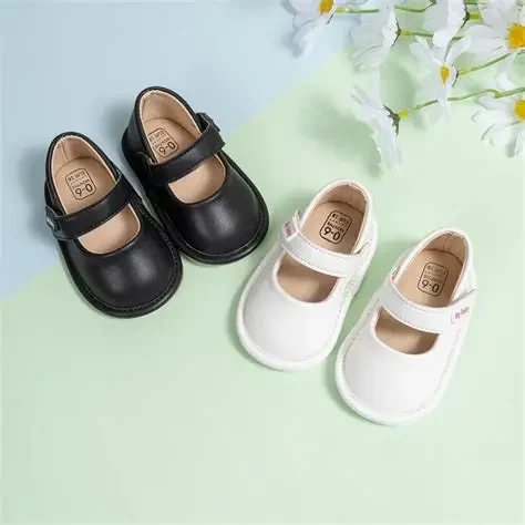 school ladies shoes white color - Image 9