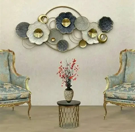 decorative metal wall art piece - Image 4