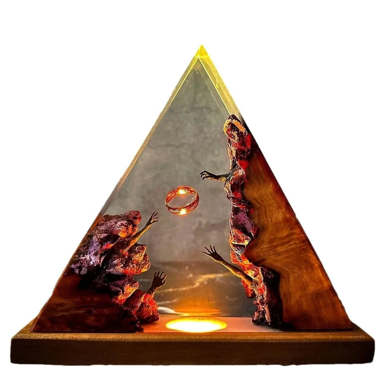 Resin art LED sculpture - Image 3