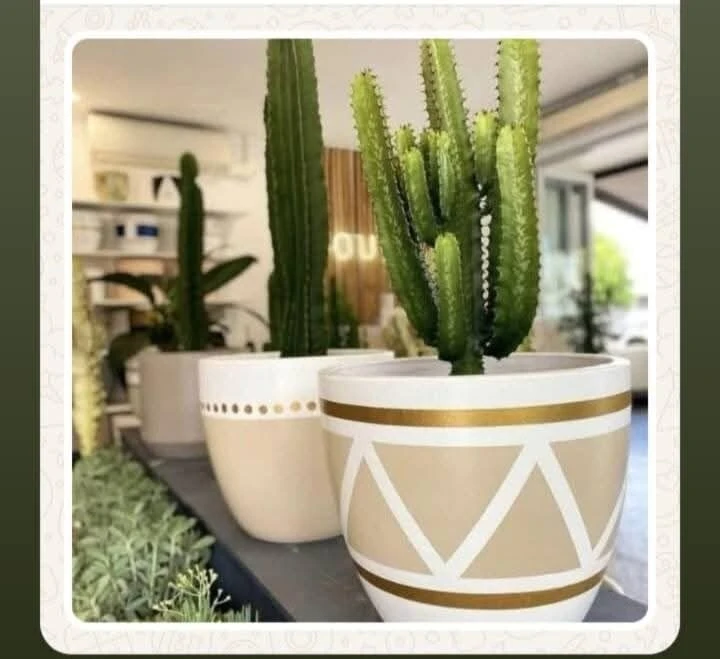 Modern decorative planter set with an elegant luxury finish ๐ฟ - Image 6