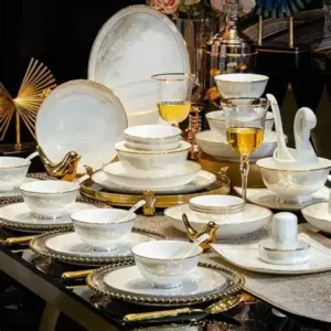 Luxury porcelain dinnerware set