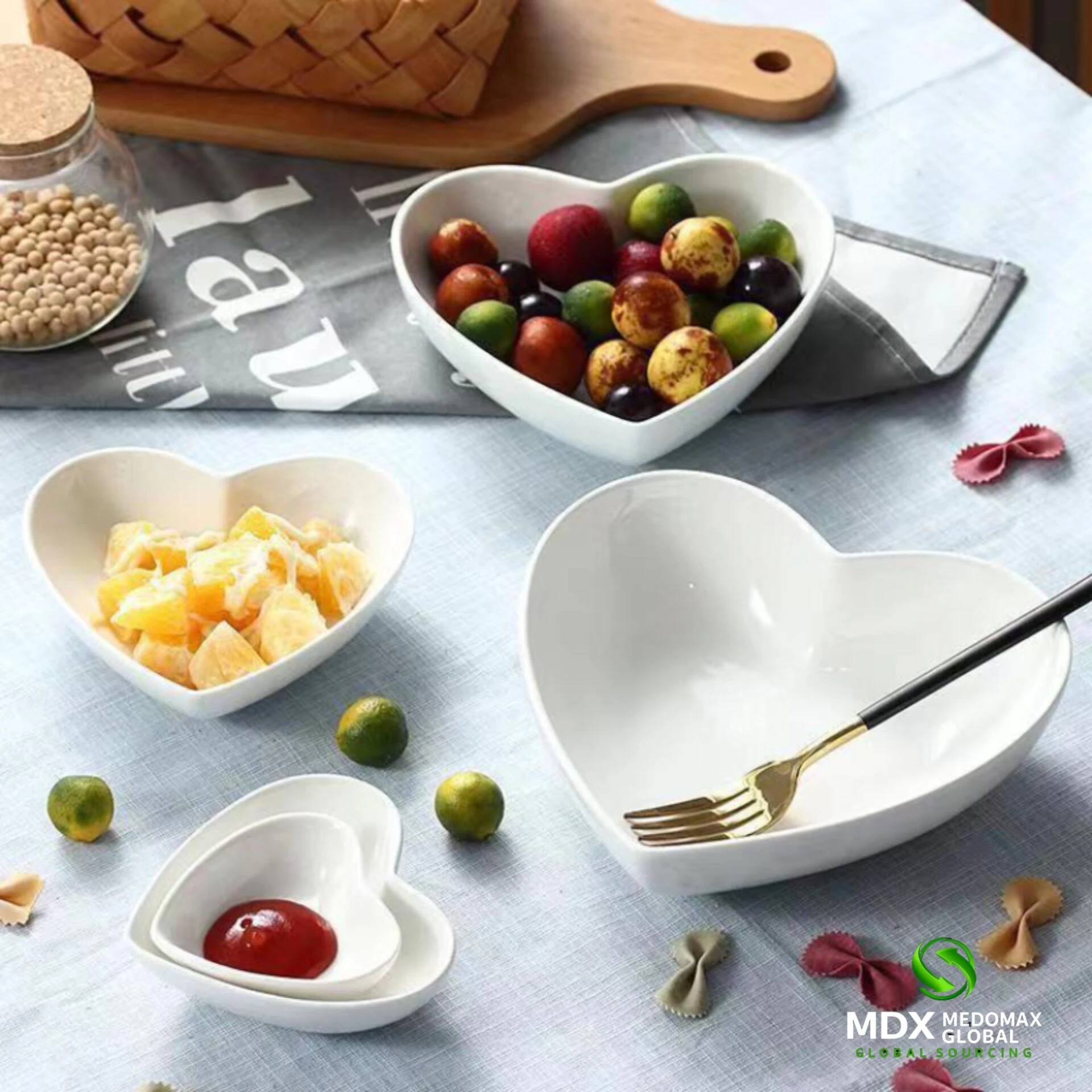 Shell Shape Ceramic Plate | Creative Irregular Porcelain Serving Dish | Modern Tableware Plate - Image 7