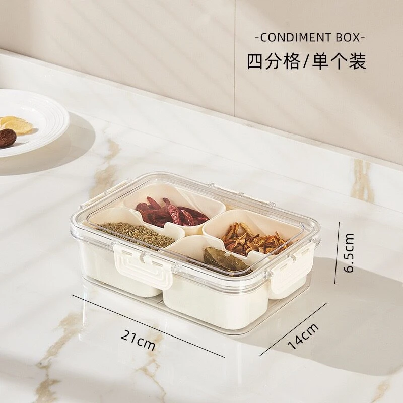 Airtight Plastic Food Storage Container with Draining Basket | Refrigerator Fresh-Keeping Storage Box - Image 4