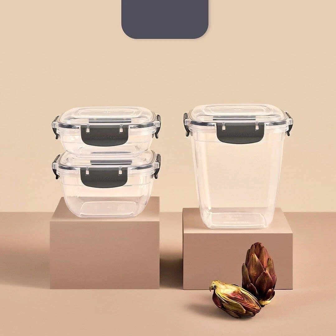 Plastic Food Storage Container | Airtight Kitchen Storage Box | BPA Free Food Container - Image 2