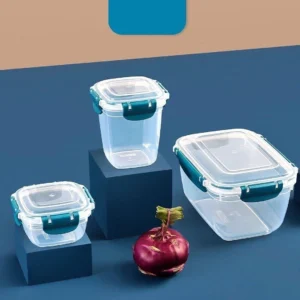 Plastic Food Storage Container | Airtight Kitchen Storage Box | BPA Free Food Container