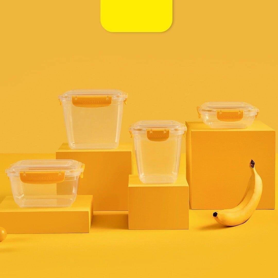 Plastic Food Storage Container | Airtight Kitchen Storage Box | BPA Free Food Container - Image 4